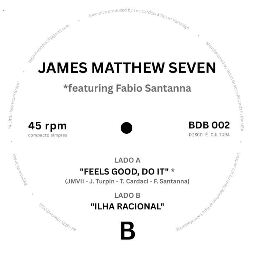 James Matthew Seven 45 label